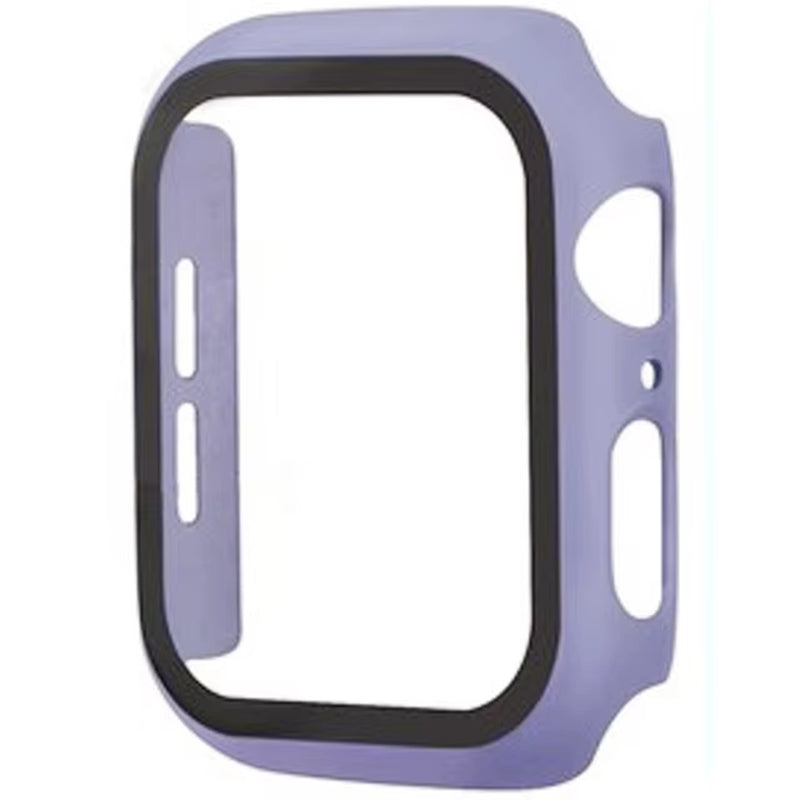 Glass+Cover for Apple Watch Case 9 8 7 6 SE 5 Iwatch Accessorie Screen Protector Apple Watch Serie 44Mm 40Mm 41Mm 45Mm 42Mm 38Mm